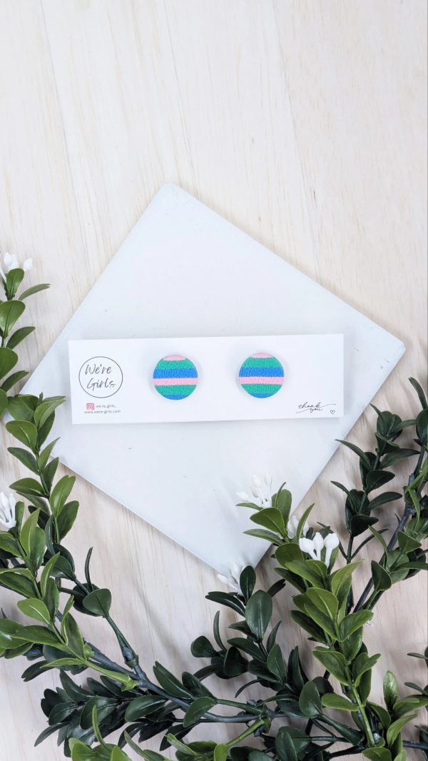 Striped Studs Circle - Image 2