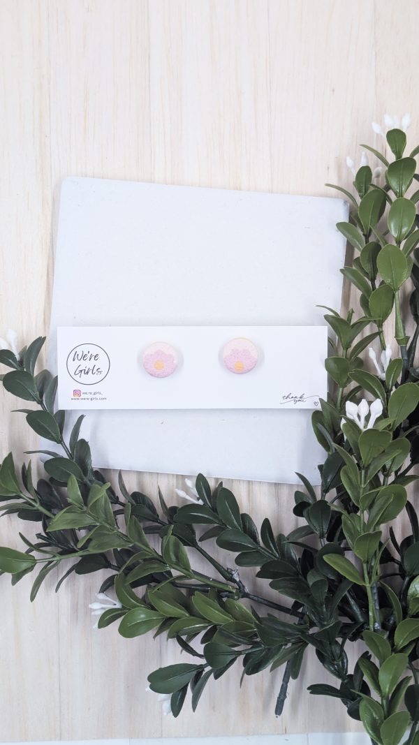 Pink Bloom Micro Studs - Image 3