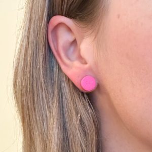 Coral Micro Studs
