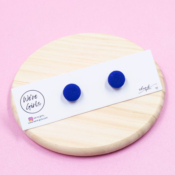 Navy Blue Micro Studs