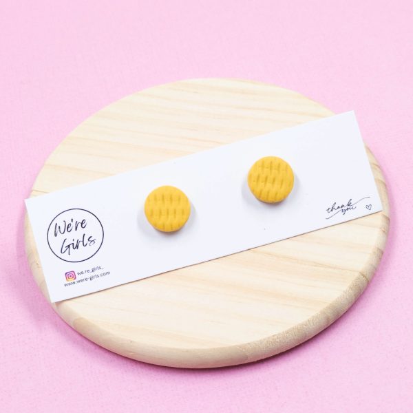 Mustard Micro Studs