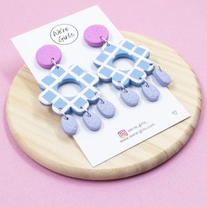 Penny Blue Dangles