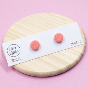 Coral Micro Studs