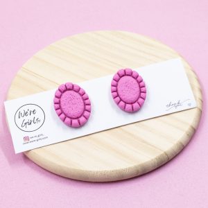 Jane Studs Pink