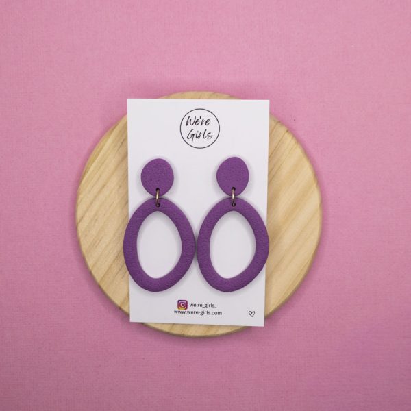 Birdie Dangles - Purple