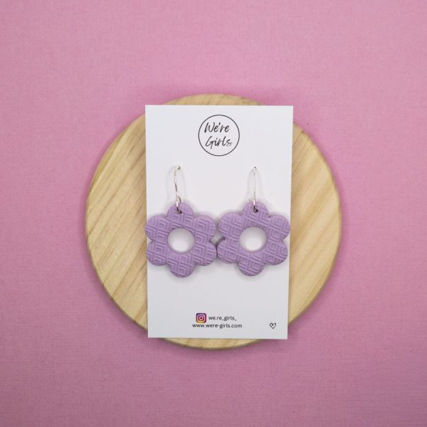 Lilly Dangles - Silver Lavender