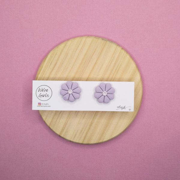 Isla Studs - Lavender