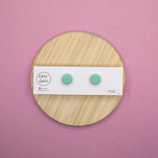 Micro Studs- Mint