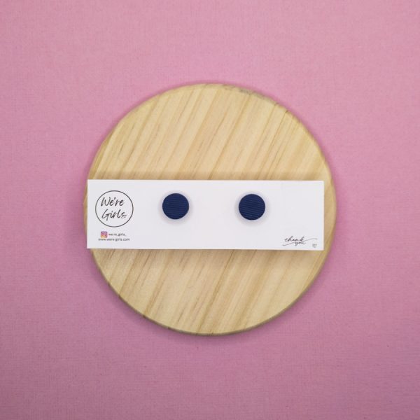 Micro Studs - Dark Navy