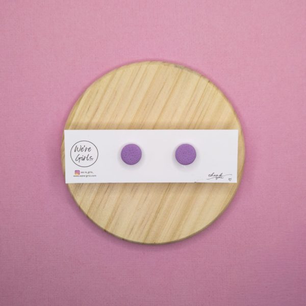 Micro Studs- Lavender