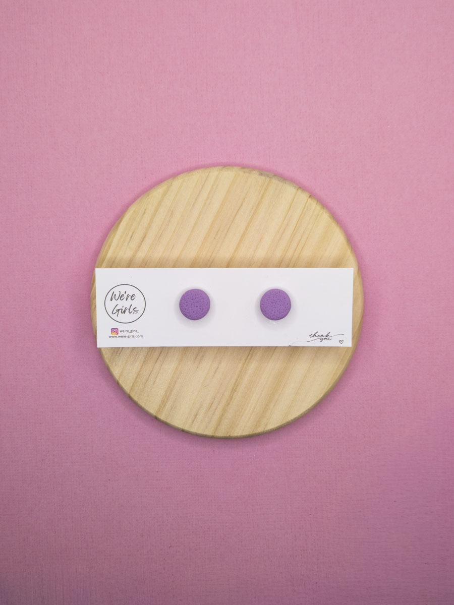 Micro Studs- Lavender