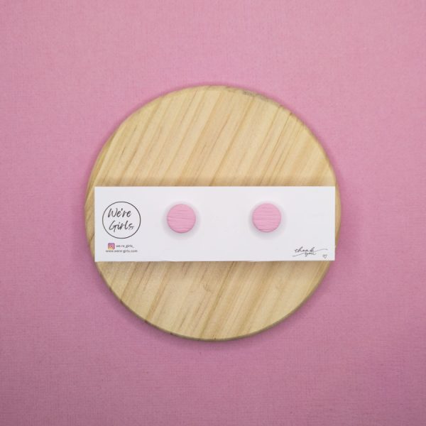 Micro Stud - Pale Pink