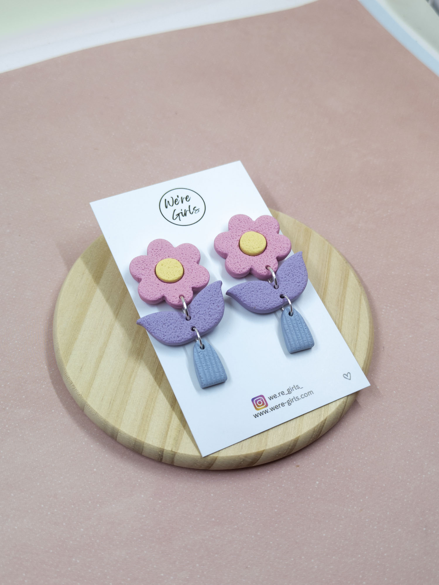 Flora Dangles - Pastel