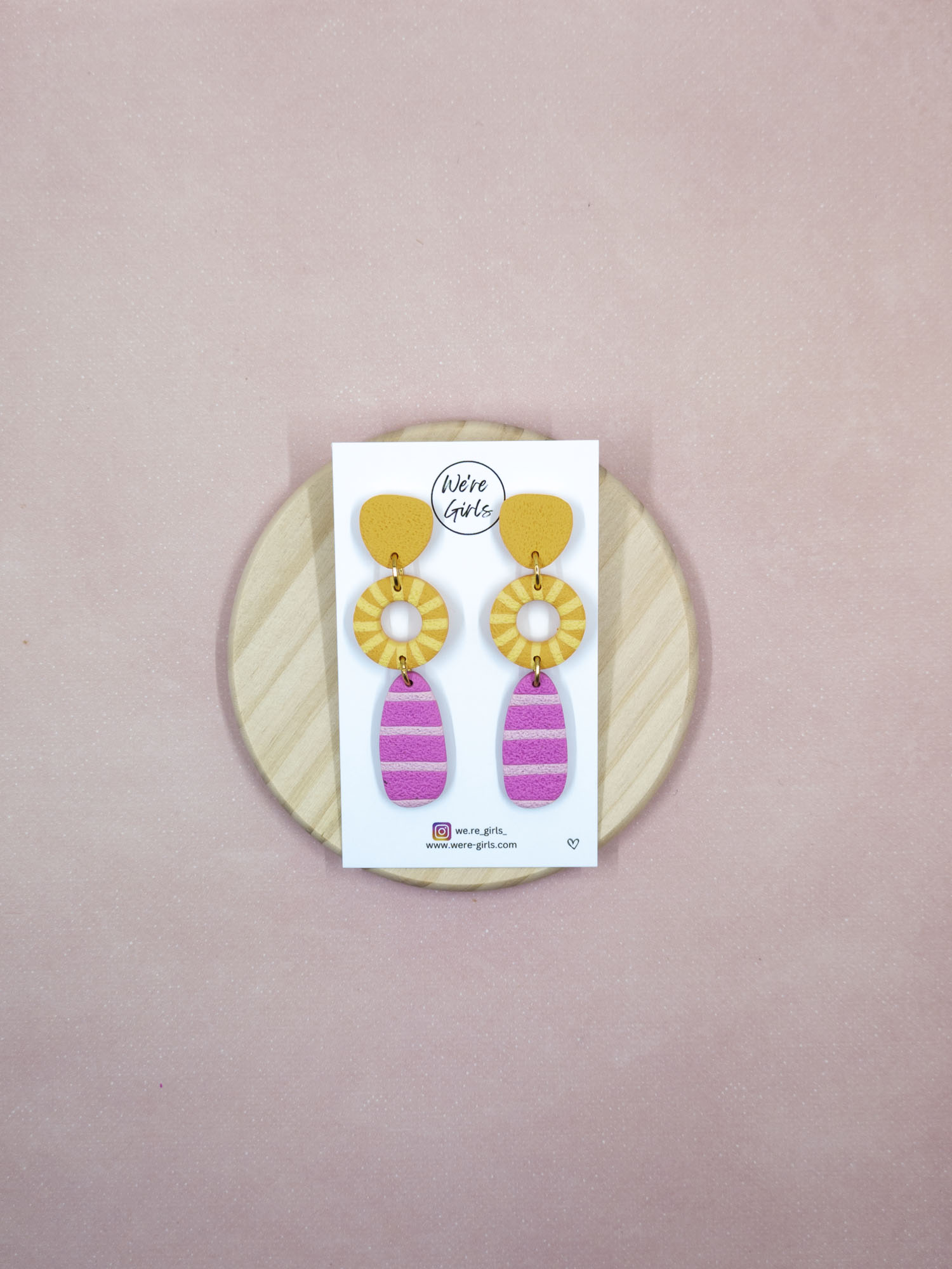 Rosie Dangles - Orange and Pink - Image 4