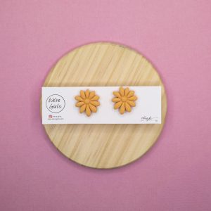 Lizzie Studs Orange