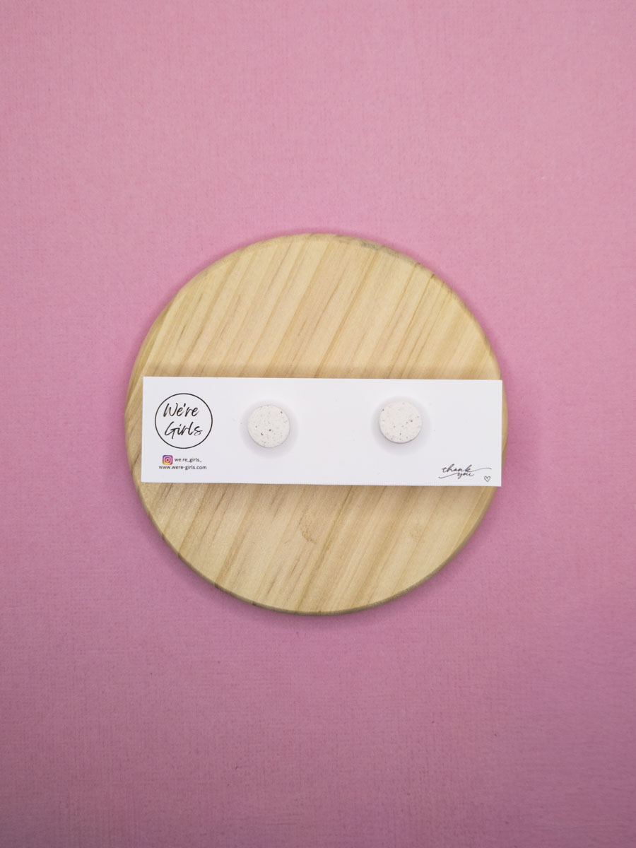 Micro Stud White