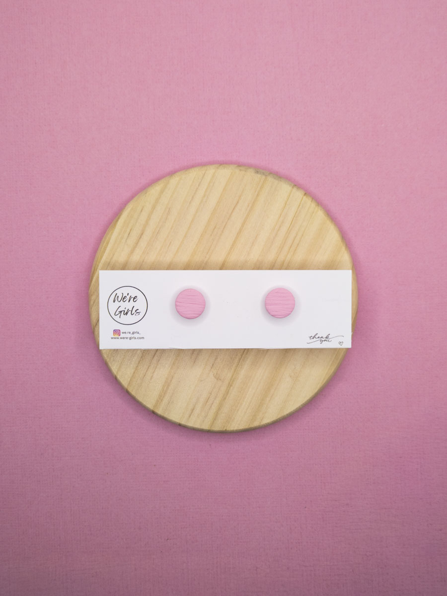 Micro Stud Pale Pink